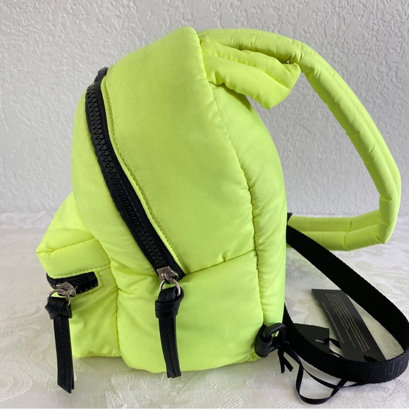 Versace Neon Yellow Nylon Sling Bag - Picture 8 of 13